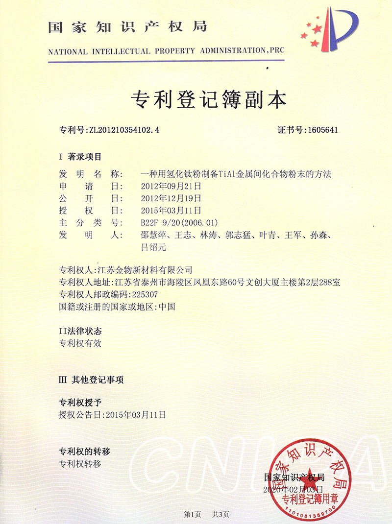 Patent certificate4